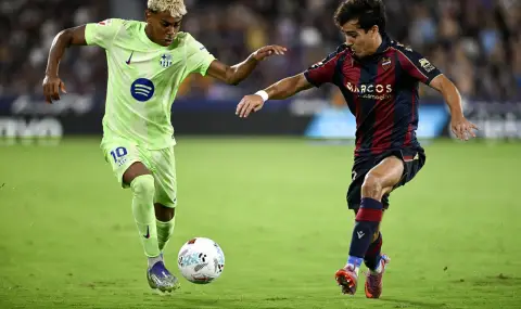 Барселона се размина с резил срещу Леванте след късен автогол - 1