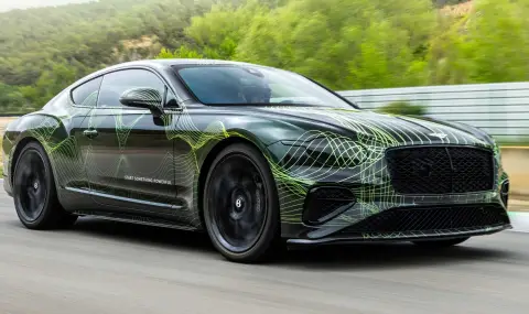 Първи поглед към новото Bentley Continental GT - 1