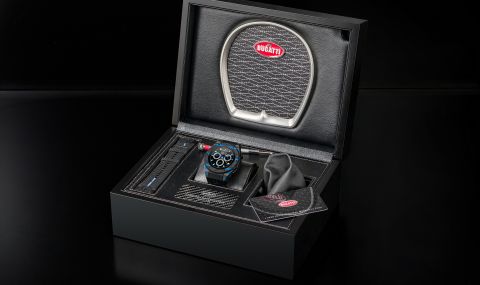 Първият карбонов смарт часовник в света е дело на Bugatti - 1