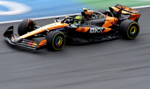 Ландо Норис доминира и във втората свободна тренировка преди Гран При на Нидерландия - 1