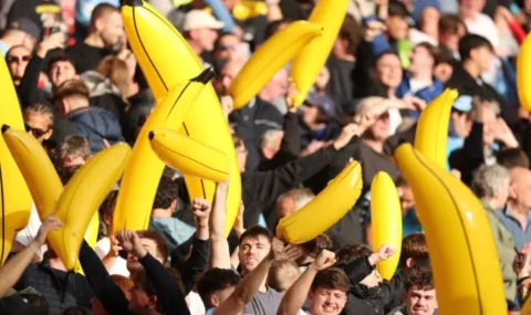 Why did Man City fans wave inflatable bananas at Anfield? - 1