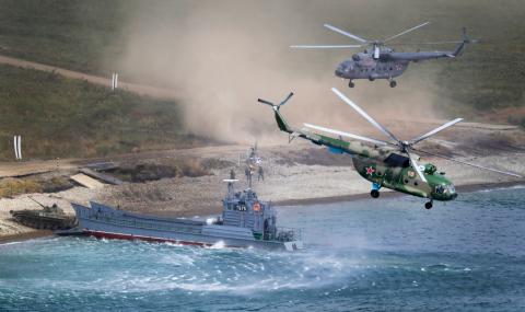 Русия тренира преследване на подводници - 1