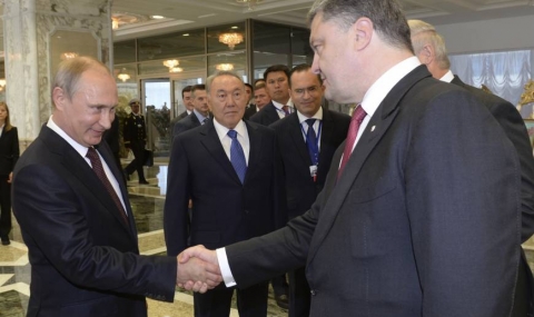 Путин и Порошенко контактуваха по телефона - 1