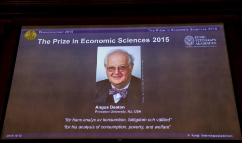 Ангъс Дийтън е удостоен с Нобеловата награда за икономика - 1