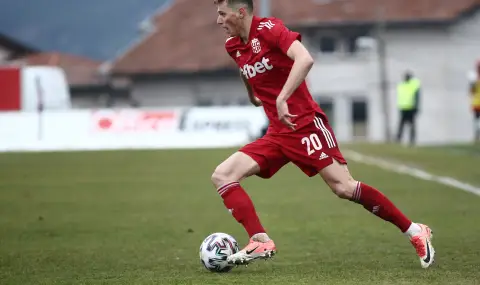 Ангел Бастунов блести с гол и води Визела към победа в Португалия - 1