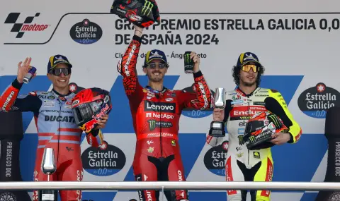 Италианец спечели Гран при на Испания в MotoGP - 1
