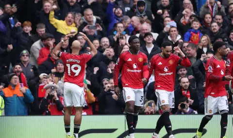 Четвърти пореден успех Ман Юнайтед при Карик, червен картон на Ромеро улесни пропадането на Тотнъм - 1