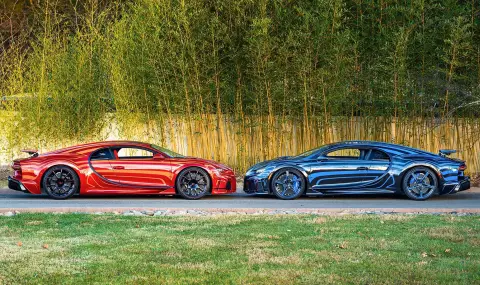 Двойка си подари еднакви Bugatti-та за над 8 милиона евро - 1
