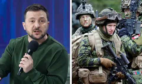 Зеленски направи извънреден коментар за разполагането на войски на НАТО в Украйна - 1