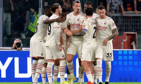 10 от Милан биха Рома на "Стадио Олимпико", отмениха два гола на "росонерите" - 1