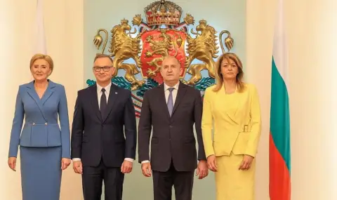 President Radev welcomed his Polish counterpart Andrzej Duda  - 1