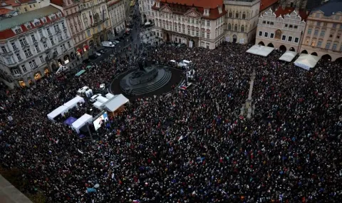 Protests in the Czech Republic against changes to media funding - 1