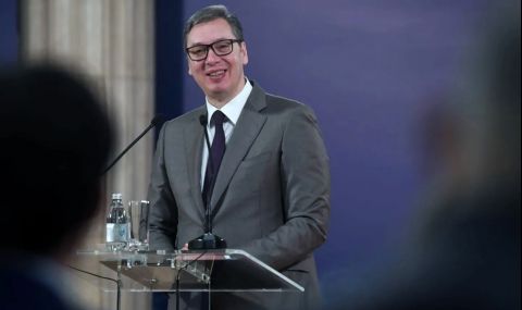 Вучич разговаря с Шарл Мишел - 1