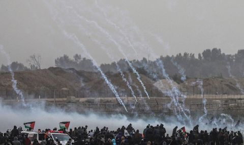 Въздушна тревога! "Хамас" атакува с ракети Тел Авив - 1