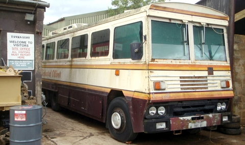 Бронираният автобус на Маргарет Тачър - 1