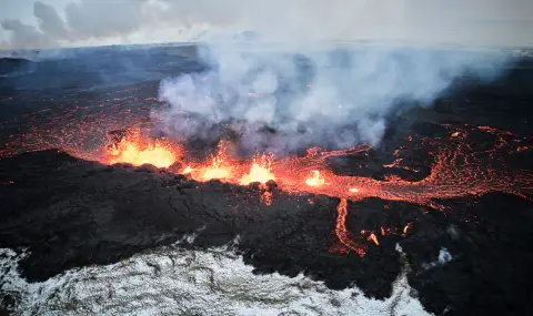 Вулканът в Югозападна Исландия изригна за втори път  - 1
