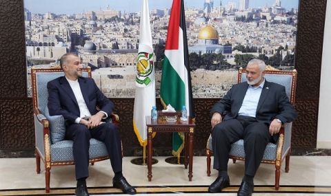 На среща в Доха! Иран и "Хамас" договориха укрепване на съпротивата срещу Израел - 1