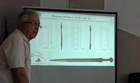 Археолози откриха най-ранните железни мечове в България (СНИМКИ) - 1