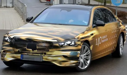 Новият Mercedes-Benz S-Class 2026 се появи по пътищата на Европа за първи път - 1