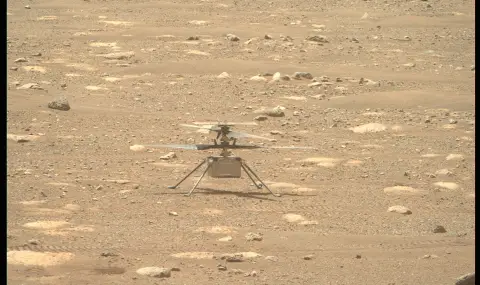 Хеликоптерът "Инджинюъти" изпрати последното си съобщение от Марс до Земята - 1