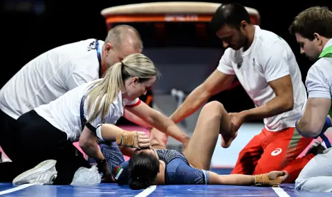 Валентина Георгиева се контузи сериозно на световното по спортна гимнастика - 1