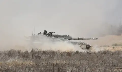 Израелските военни съобщи за нападение срещу 30 цели в южната и централната част на Ивицата Газа  - 1