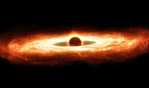 Телескопът "Хъбъл" засне как свръхмасивна черна дупка "изяжда" звезда (ВИДЕО) - 1