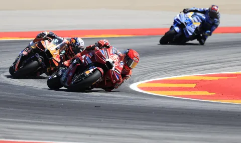 Марк Маркес спечели Гран При на Арагон в клас MotoGP - 1