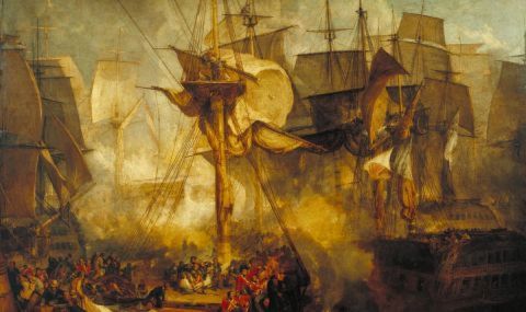 21 октомври 1805 г. Британската гордост Трафалгар - 1