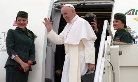 Папа Франциск подкрепи християните край Нил (ВИДЕО+СНИМКИ) - 1