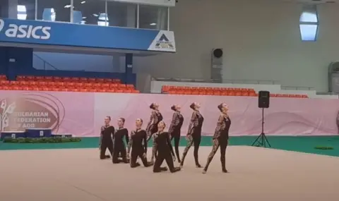 България е европейски шампион по естетическа групова гимнастика - 1