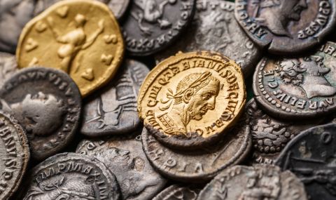 9-годишно момче откри древноримска монета на 1800 години в Германия - 1