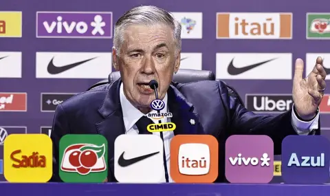 Brazil coach Carlo Ancelotti makes excuses - the team was a little nervous  - 1