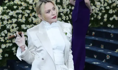 Мадона отпразнува рождения си ден на култово конно състезание в Италия (СНИМКИ+ВИДЕО) - 1