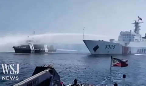 Пекин пусна водни оръдия срещу филипински кораби в Южнокитайско море - 1