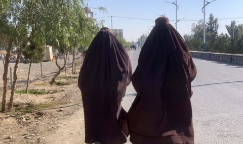 Група афганистанки протестираха срещу забраната за достъп на жени до университетите - 1