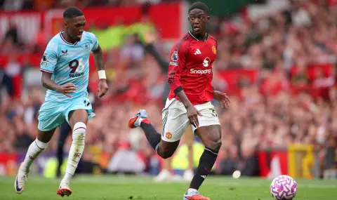 Рубен Аморим: Мейну е бъдещето на Ман Юнайтед, но се нуждае от търпение - 1