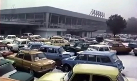 Автомобилите в Чернобил тогава и сега - 1