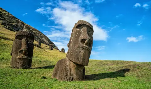 Нова каменна глава на Великденския остров озадачи учените - 1