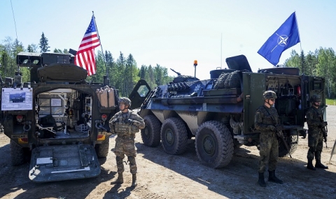 Наши военни на US учение в Украйна - 1