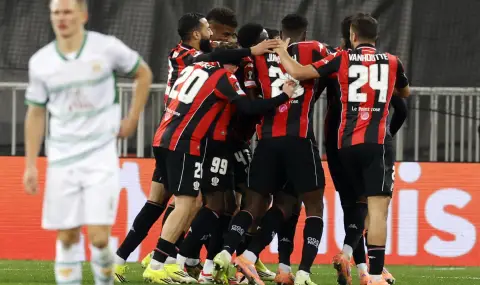 Ница записа изразителен успех във френското първенство преди мача с Лудогорец - 1