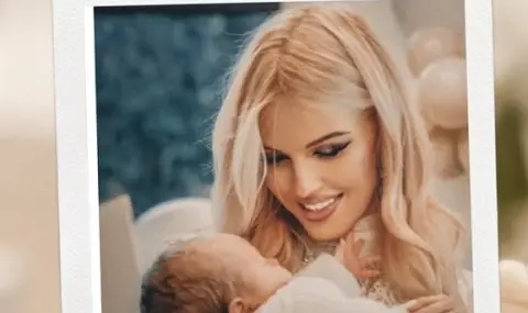 Натали Трифонова показа малкия Арън (ВИДЕО) - 1