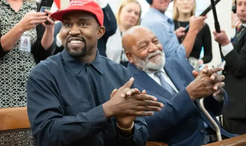 Кание изненада публиката с нов дует с 12-годишната си дъщеря Норт (ВИДЕО) - 1