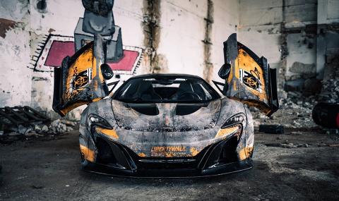 Уникален супер тунингован McLaren беше заснет в Чернобил (ВИДЕО) - 1