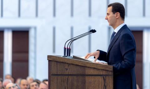 Асад прекъсна реч: Не съм ял от вчера следобед, ще седна! - 1