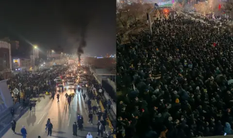 САЩ подкрепиха иранския народ на фона на безредиците и погромите, Техеран обвини Вашингтон за ескалацията ВИДЕО