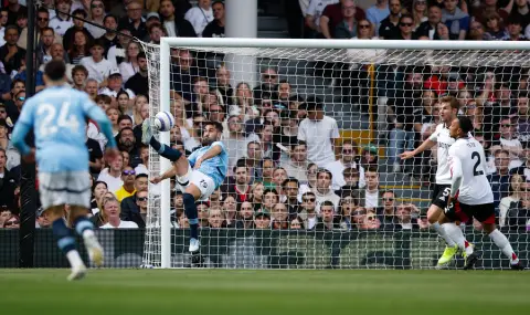 Манчестър Сити си осигури място в Шампионската лига с победа над Фулъм - 1