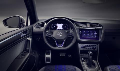 Цифрови сензорни панели вместо бутони и контролни прибори за новия Volkswagen Tiguan - 1