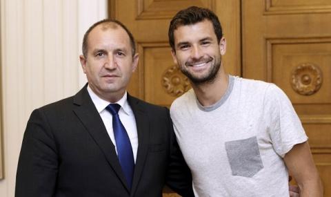 Президентът се срещна с Григор Димитров - 1