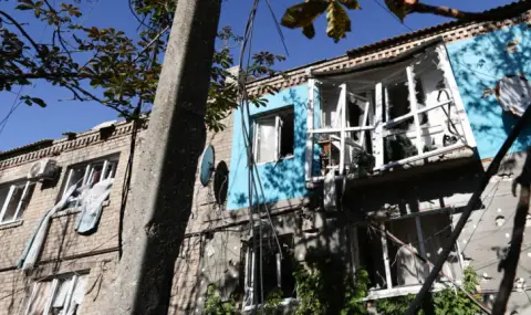 Жена загина при украински обстрел в Донецк - 1